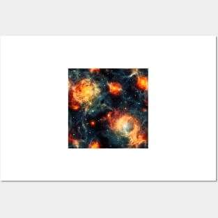 Deep Outer Space Pattern 21 Posters and Art